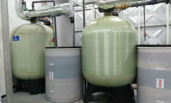 鍋爐軟水器,鍋爐軟化水裝置,離子交換器,鍋爐軟化水設(shè)備50噸/每小時(shí)-康津KF-KF-/E2-1500 雙閥雙罐（美國富萊克控制閥3900#7）