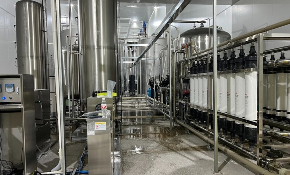 桂林某水廠80噸超濾設備--臭氧混合塔